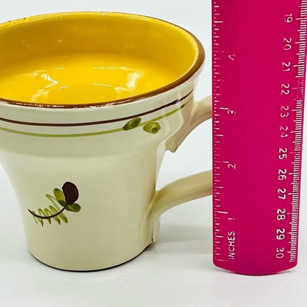Vietri Italy mug set of 4 BEAUTIFUL!